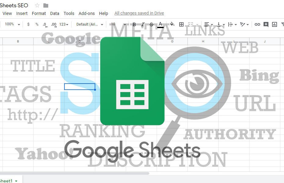 google sheets jako narzędzie seo