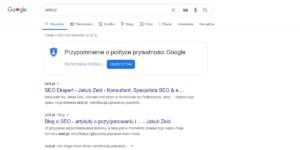 jakie są rodzaje wyników wyszukiwania w Google